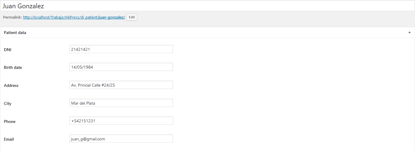 How to use diagnostic imaging plugin? - add patient