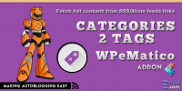 WPeMatico cats2tags