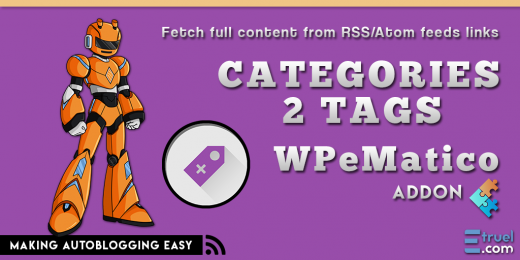 Downloads - wpematico cat2tags