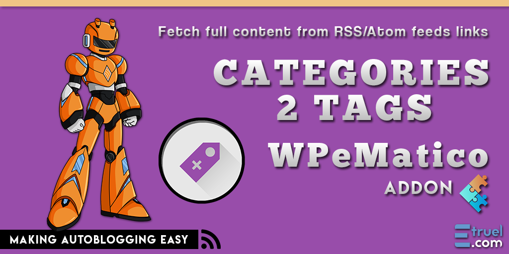 Wpematico cats2tags - wpematico cat2tags