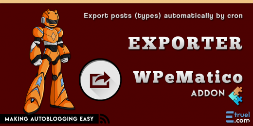Wpematico exporter - wpematico exporter