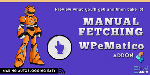 Downloads - wpematico manual fetching