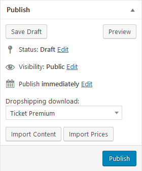 2. How to add dropshipping server products? - dsc import buttons
