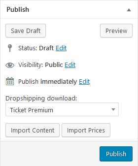 2. How to add Dropshipping Server products? - dsc import buttons