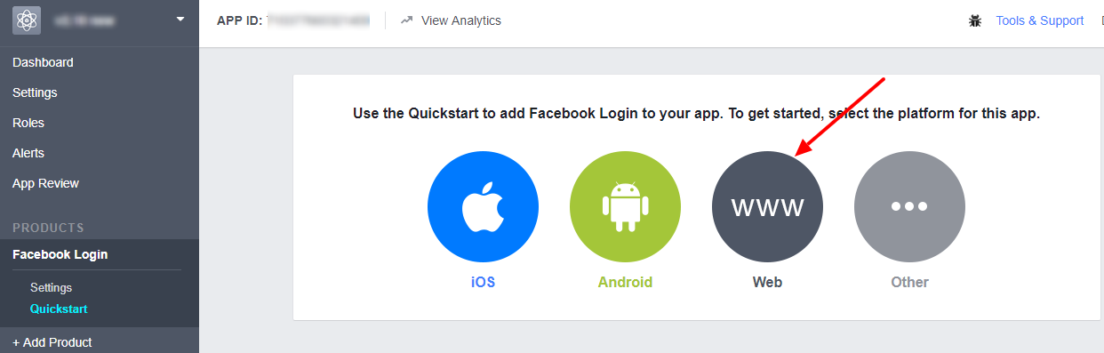 How can i create facebook application? - fb app web