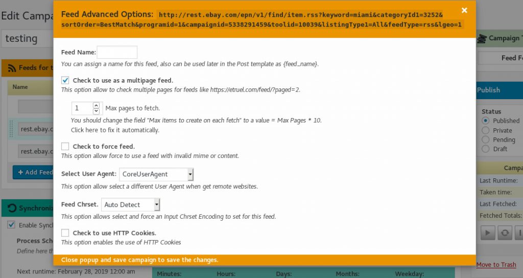 Why won't it import more than 10 items? - profeat