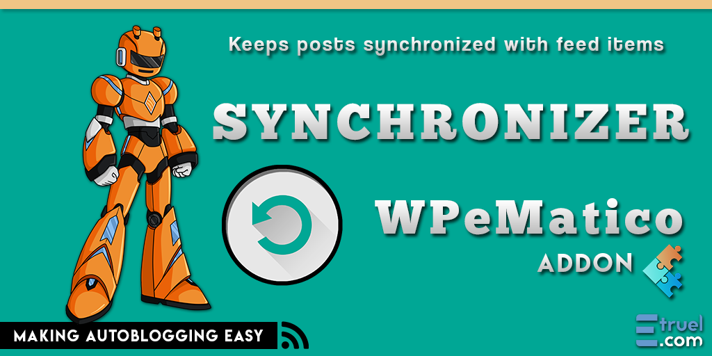 WPeMatico Synchronizer - wpematico synchronizer