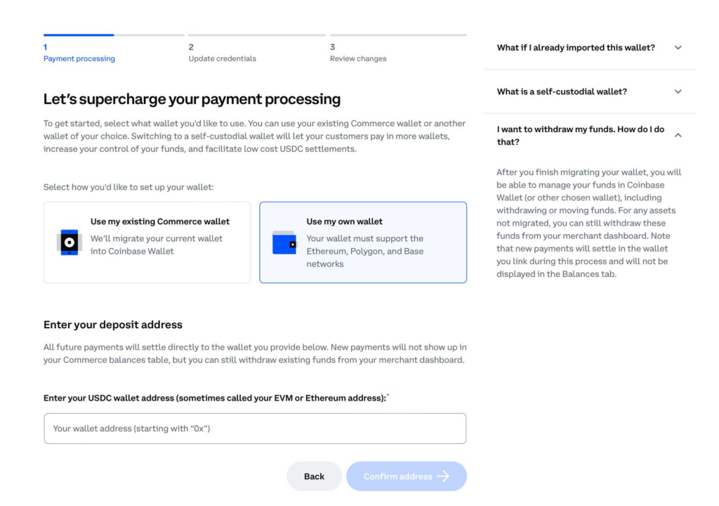 New Coinbase Commerce payment protocol - image