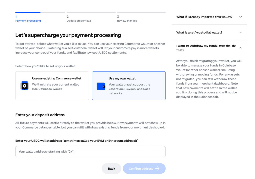 New coinbase commerce payment protocol - image