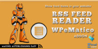 Wpematico rss feed reader